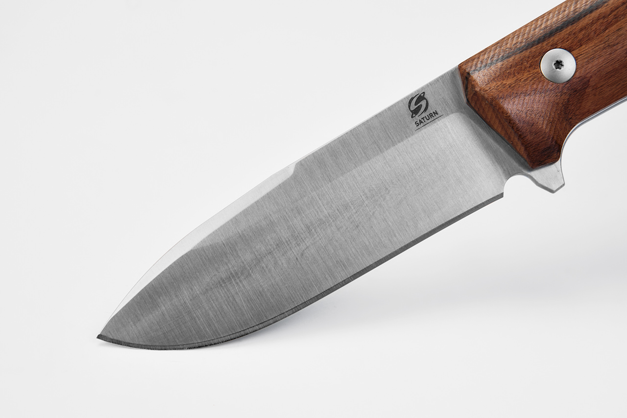 Saturn Knives Mimas Wood coltello manico legno compatto