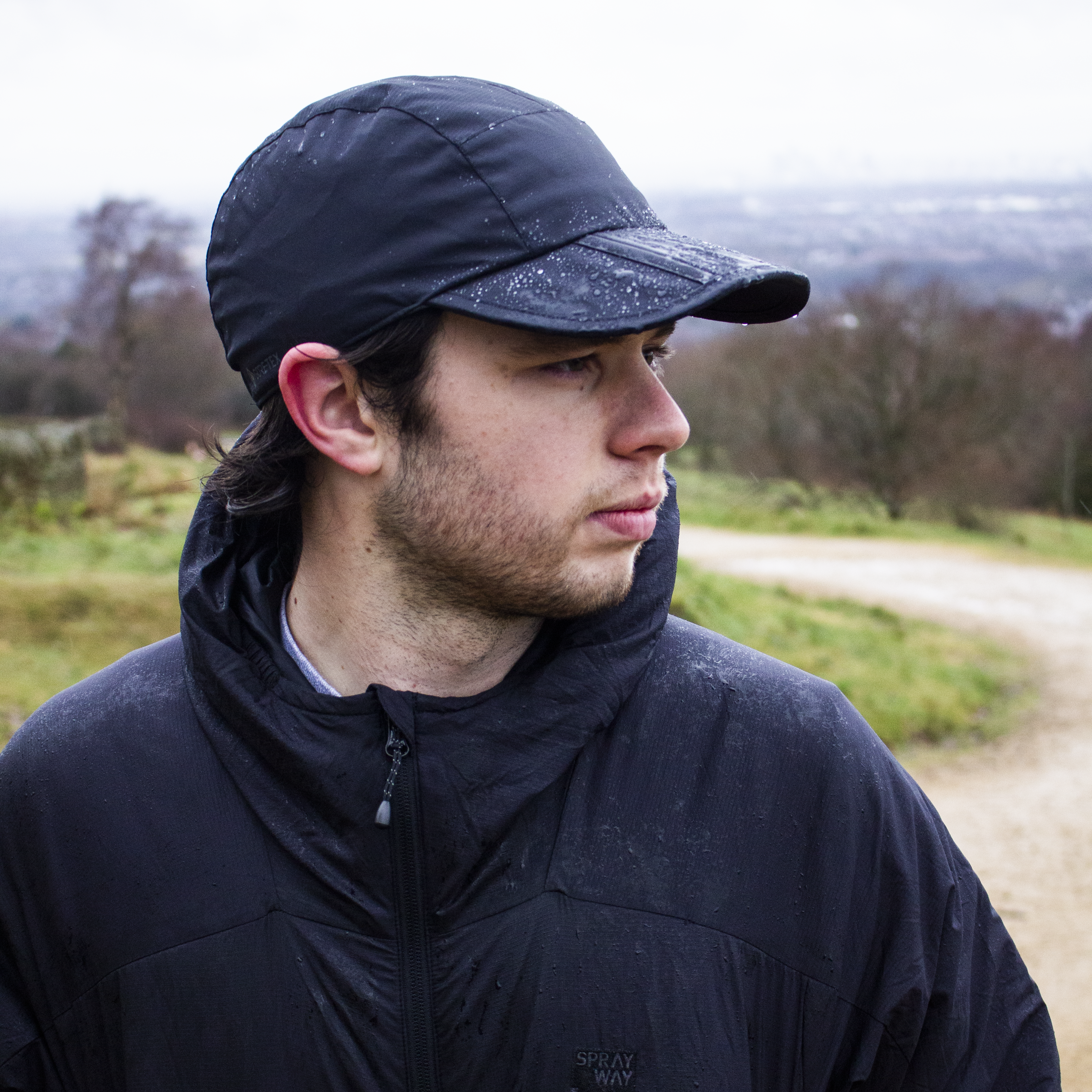 Trekmates Stanage GTX cappellino nero S/M Gore-Tex