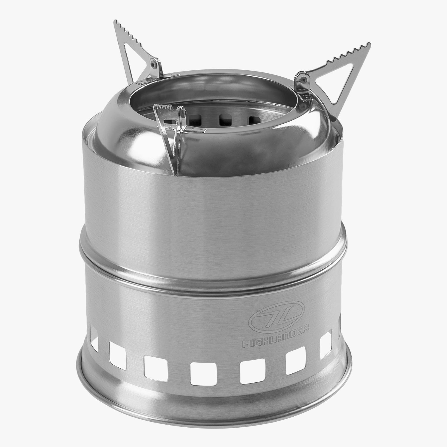 Highlander Cabar fornello legna acciaio 380g