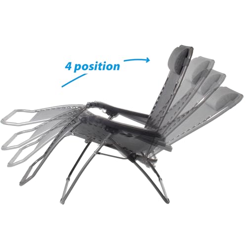 Brunner Swan Skye Sedia Reclinabile Antracite 150 kg