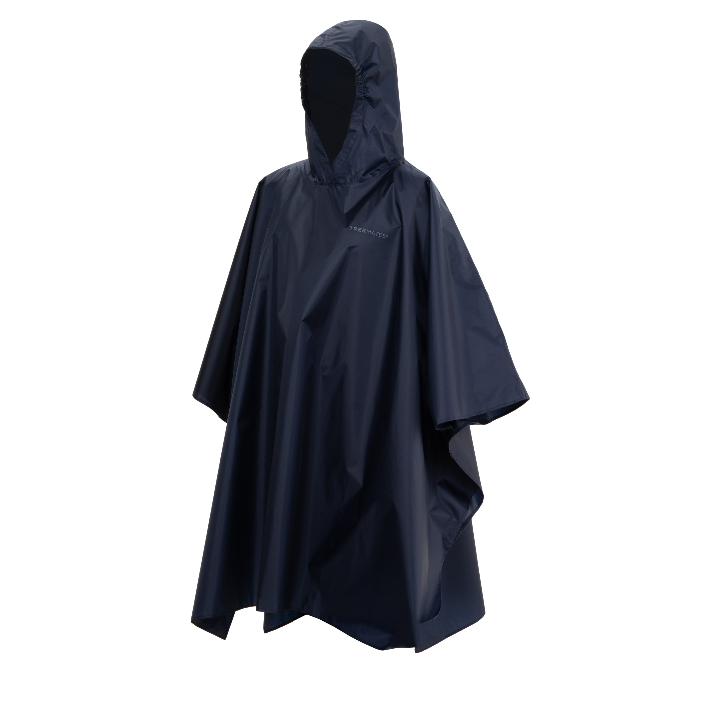 TREKMATES Tour Poncho antipioggia Black leggero
