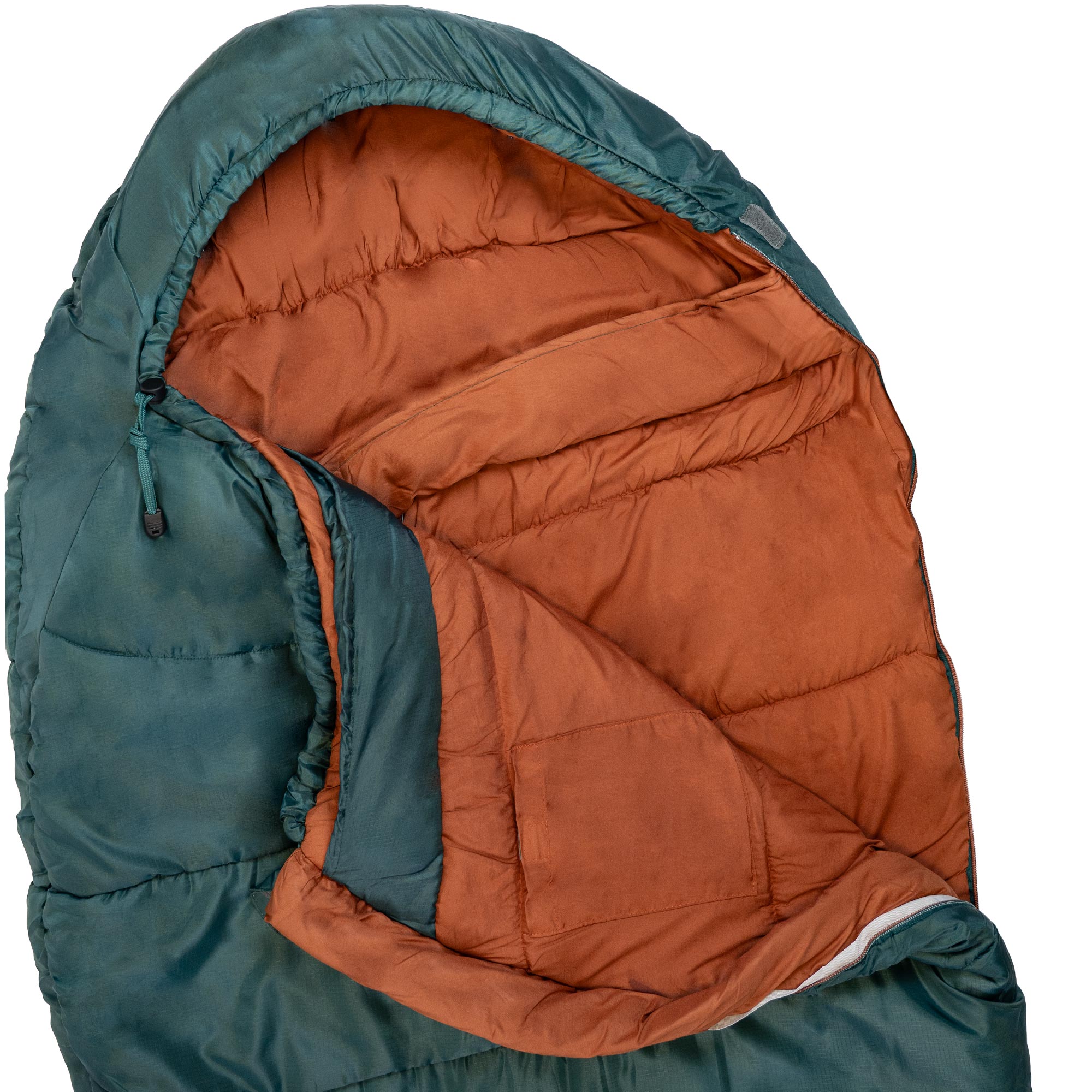 Highlander Rayet 350 sacco a pelo mummia verde pino