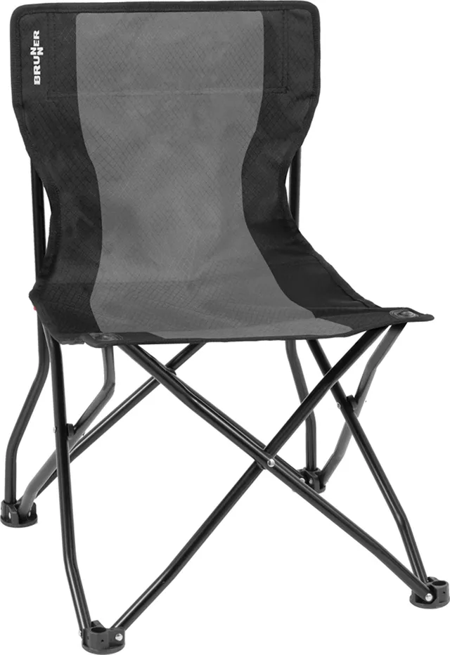 Brunner 0404035N.C20 sedia da campeggio grigio/nero antiribaltamento