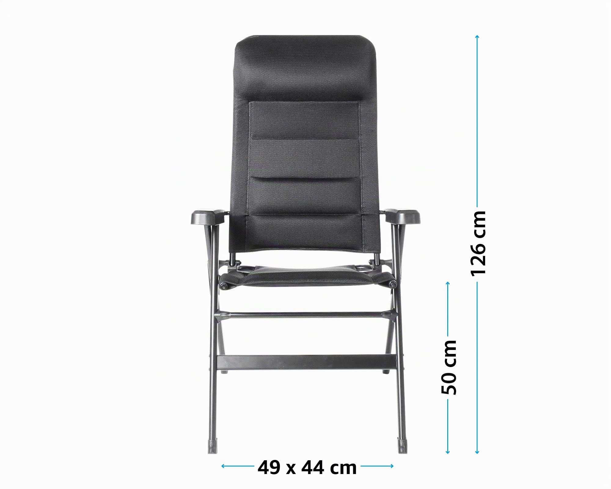 Brunner Aravel 3D L sedia campeggio reclinabile traspirante