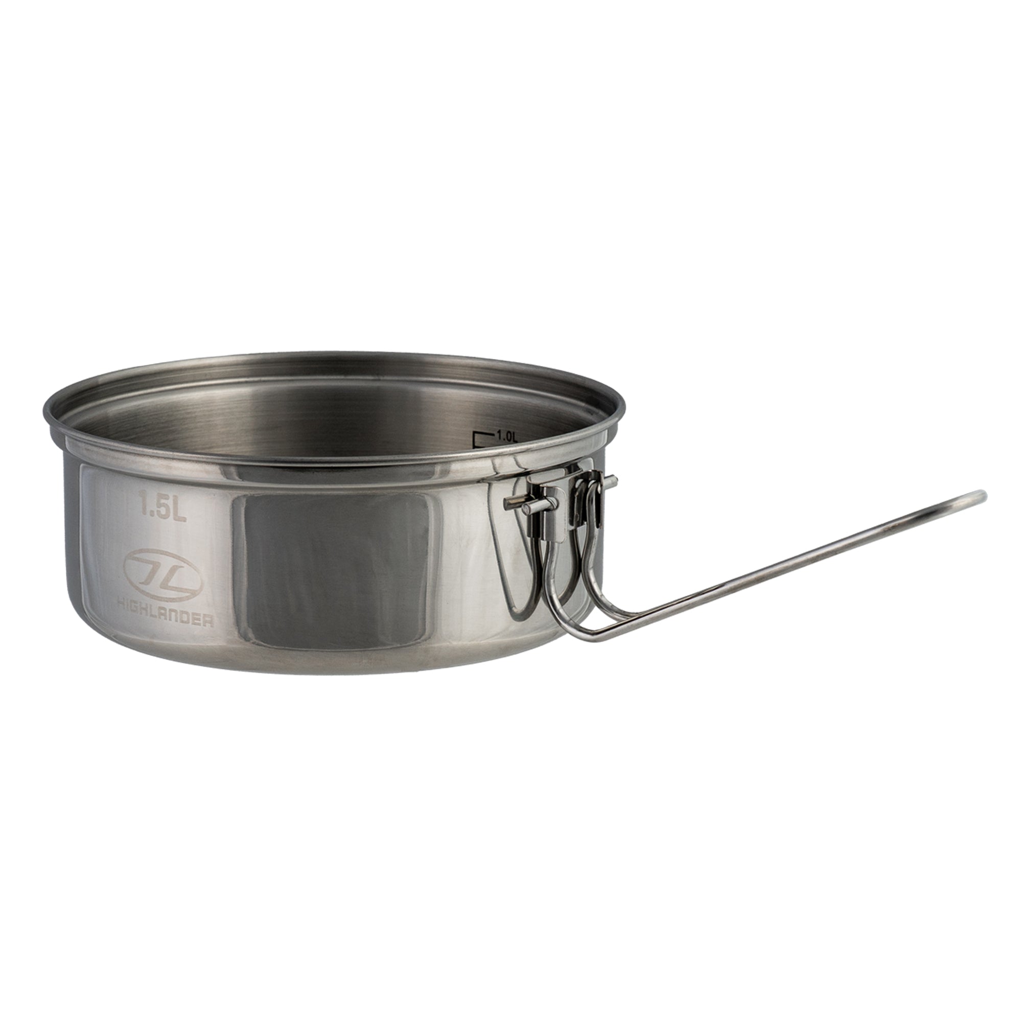 Highlander Survival Billy 1,5L set pentola campeggio inox 1,5 L