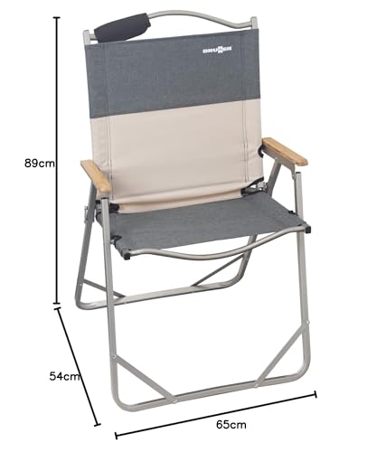 Brunner Ikaro Ultralight sedia pieghevole 120 kg bambù
