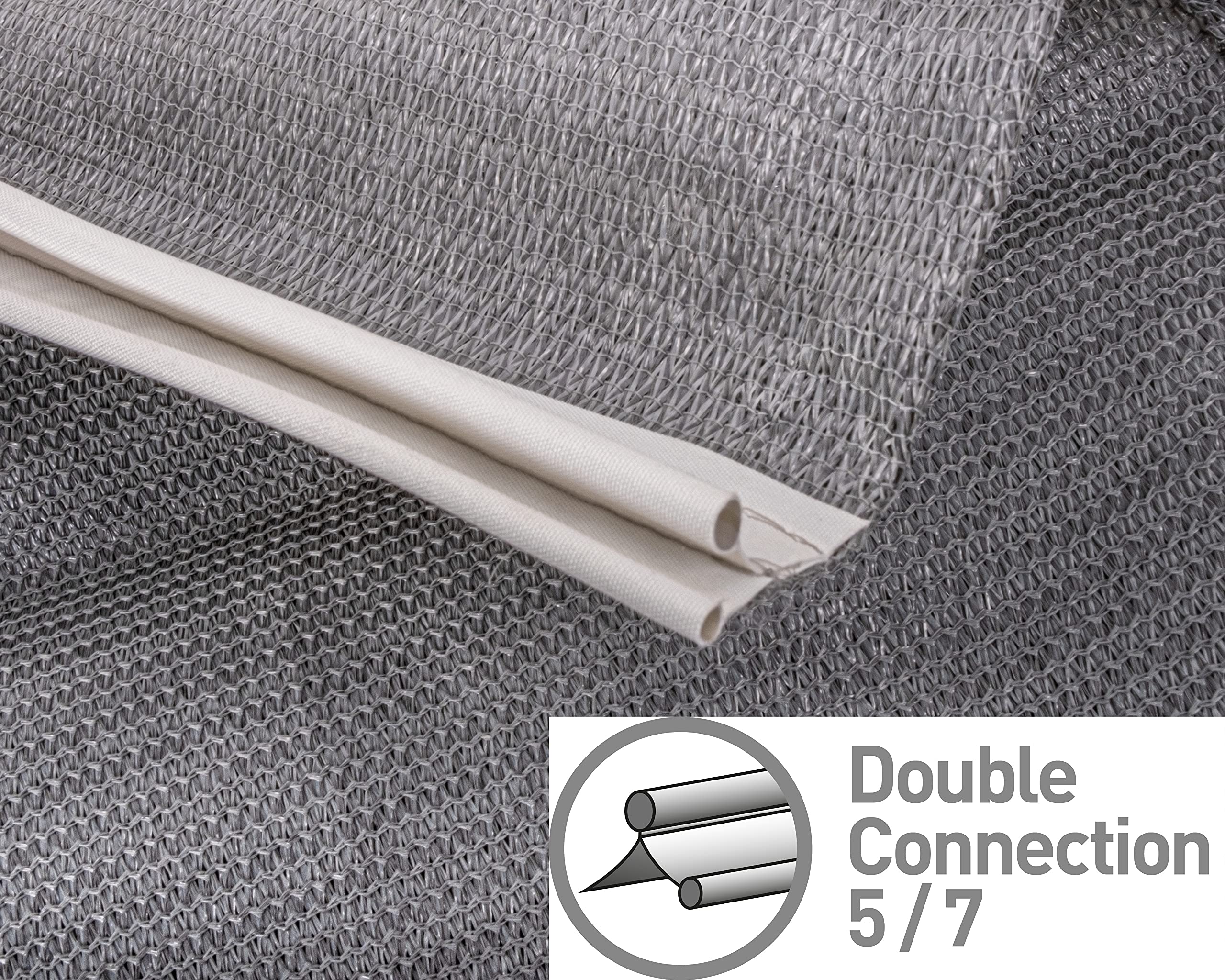 Brunner Deflector Triangle tendalino parasole 360 cm grigio
