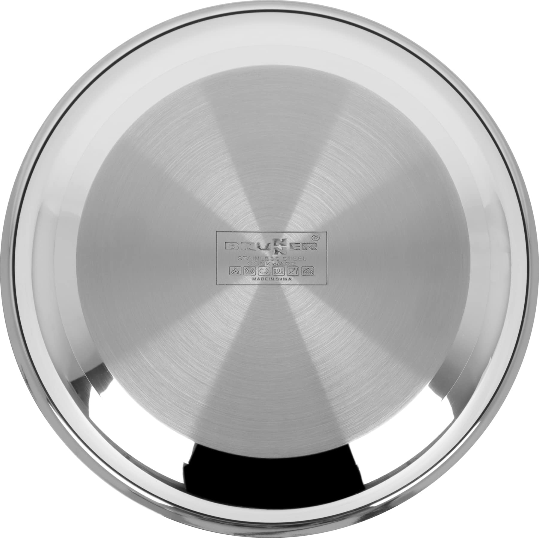 Brunner Academy Mini set pentole inox 3 pezzi per gas
