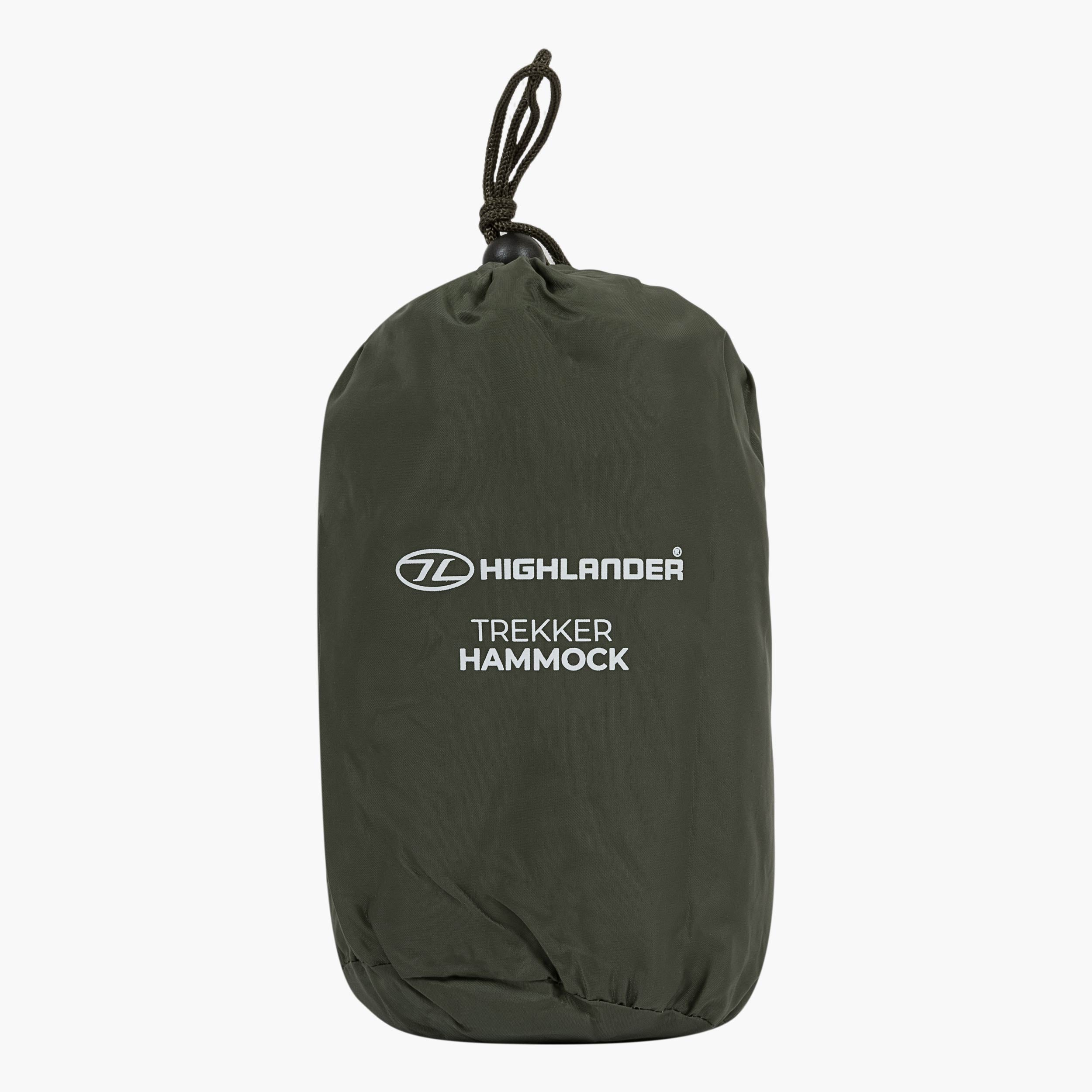 Highlander Trekker amaca 1 persona verde leggera
