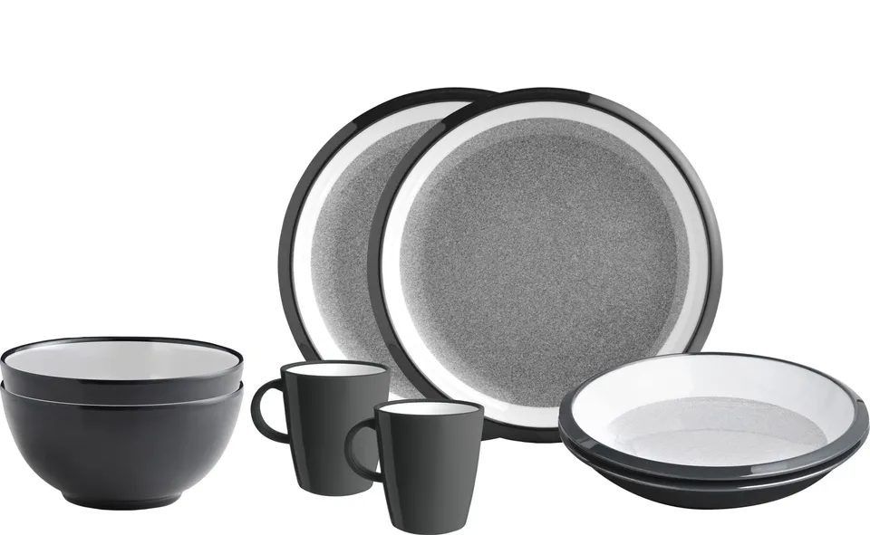 Brunner Tête-à-Tête 0830143N.C1M Granyte set stoviglie 2 persone