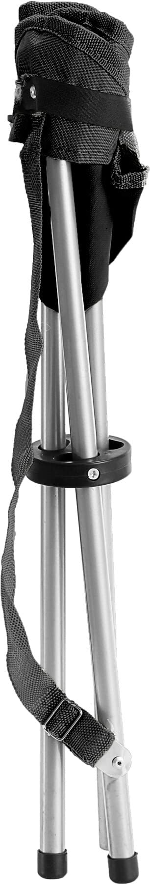 Brunner Niro sgabello treppiede compatto nero 100 kg