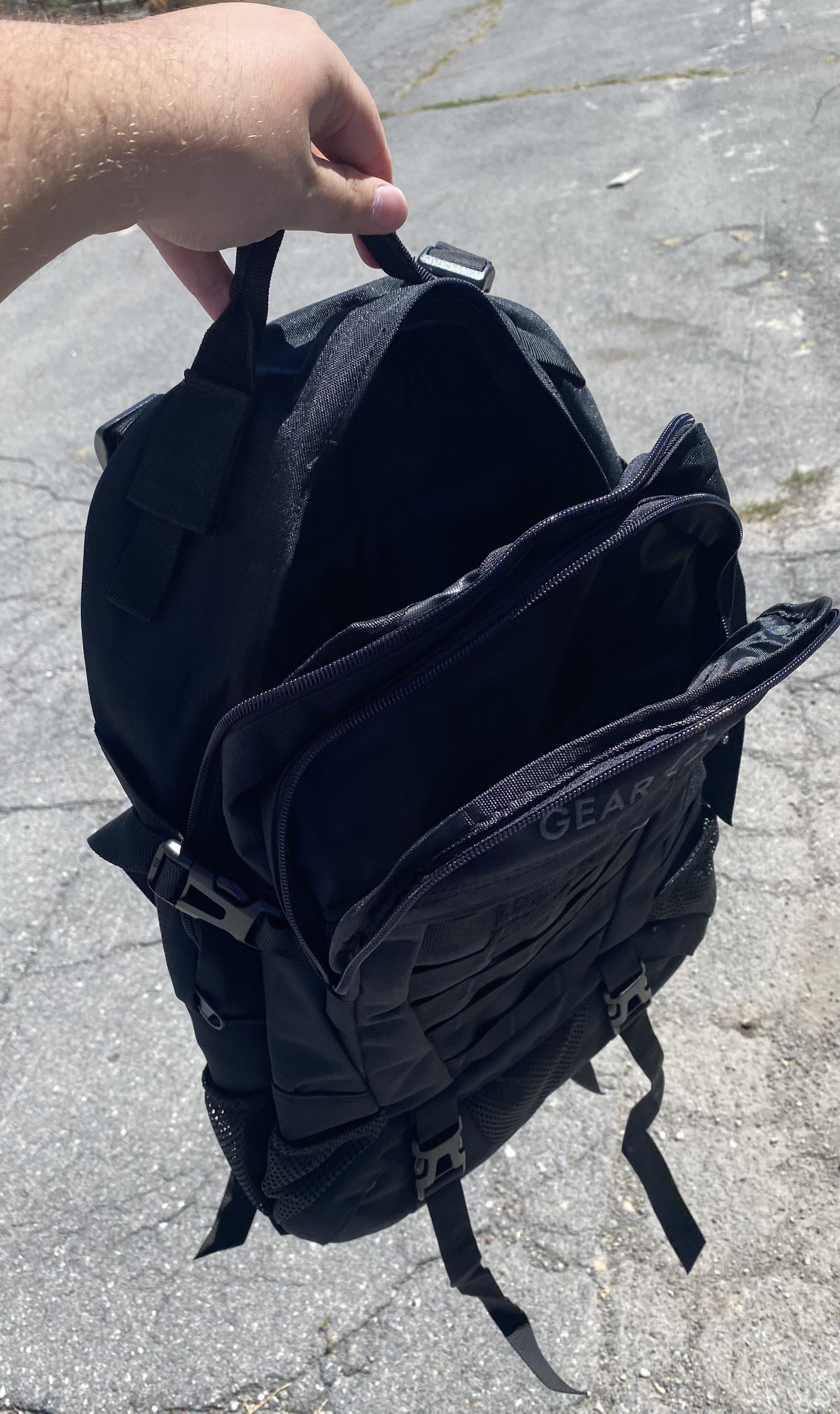 Readyman GearPack zaino multiuso nero