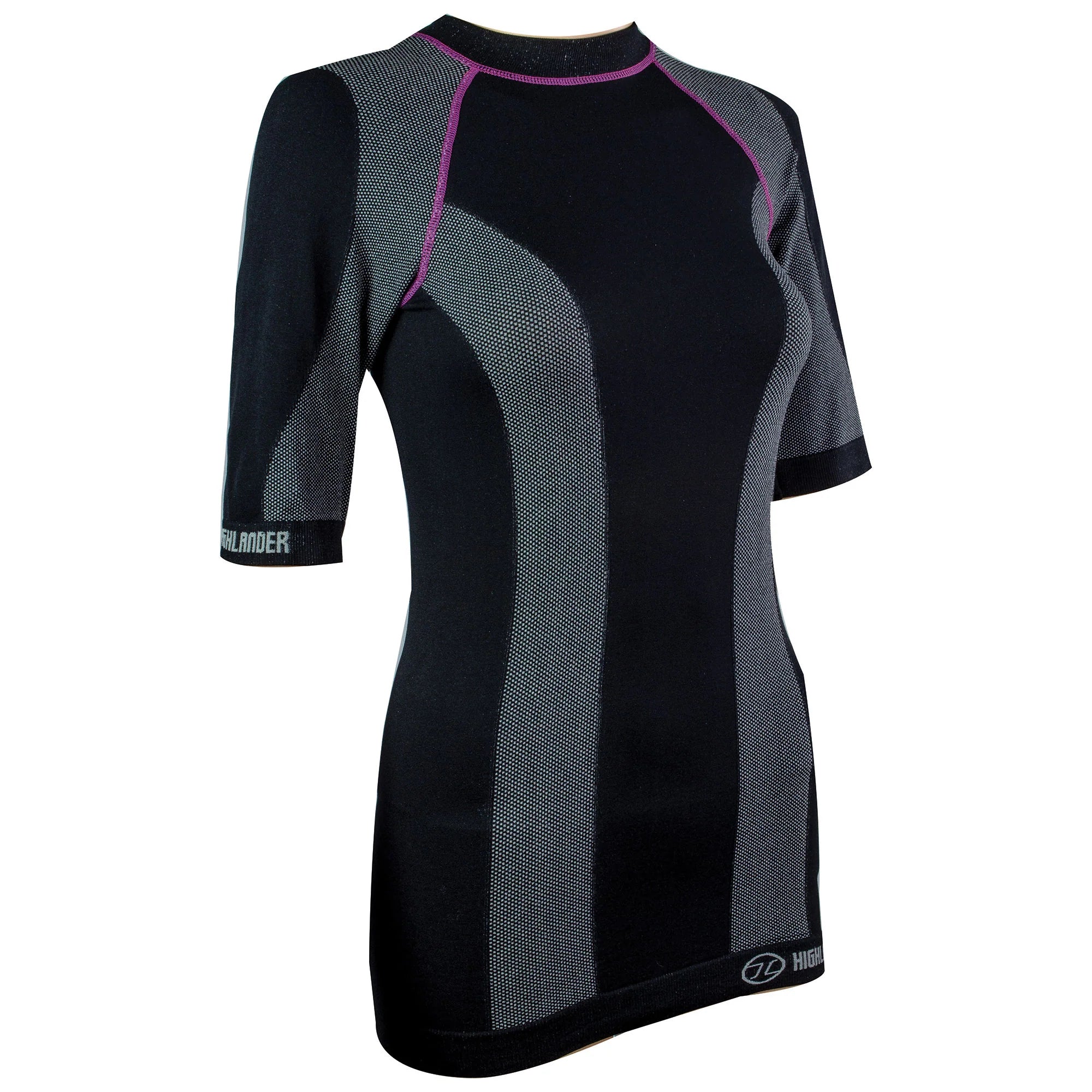 Highlander Thermo Tech maglia termica donna manica corta pile