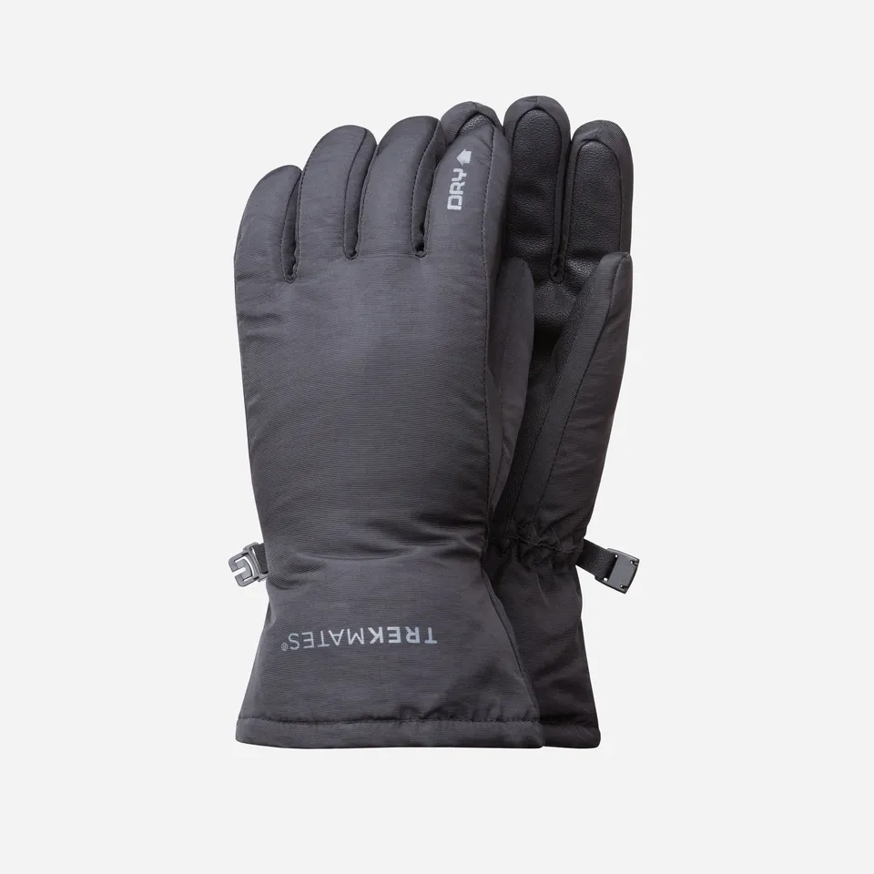 Trekmates Beacon DRY guanti junior Black impermeabili