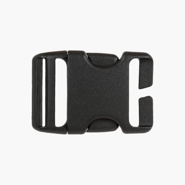 Highlander QR Buckle fibbia zaino 50 mm nera ABS