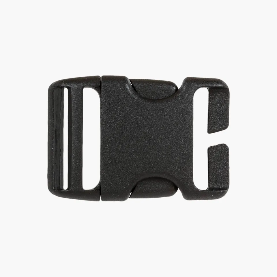 Highlander QR Buckle fibbia zaino 50 mm nera ABS