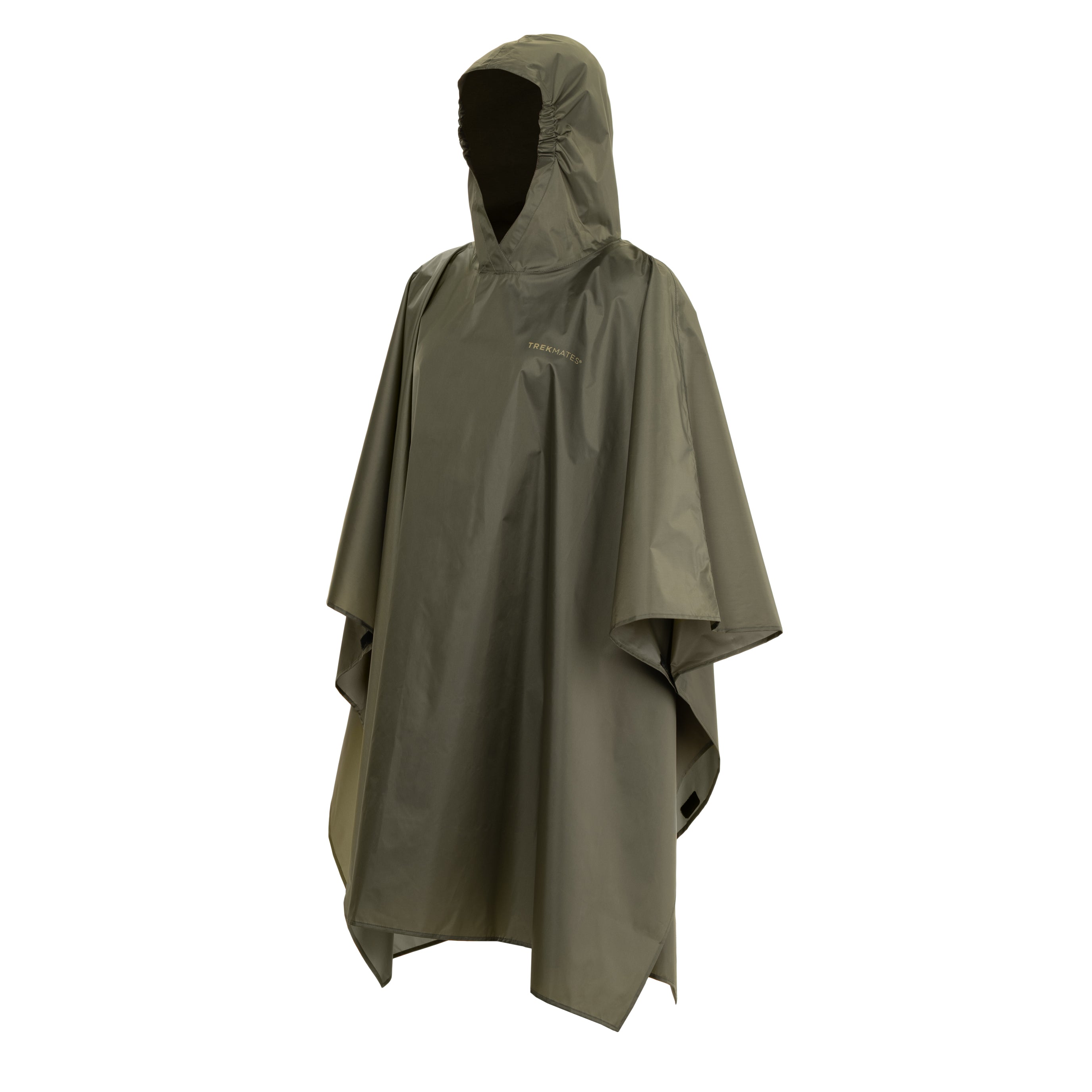 TREKMATES Tour Poncho antipioggia Black leggero