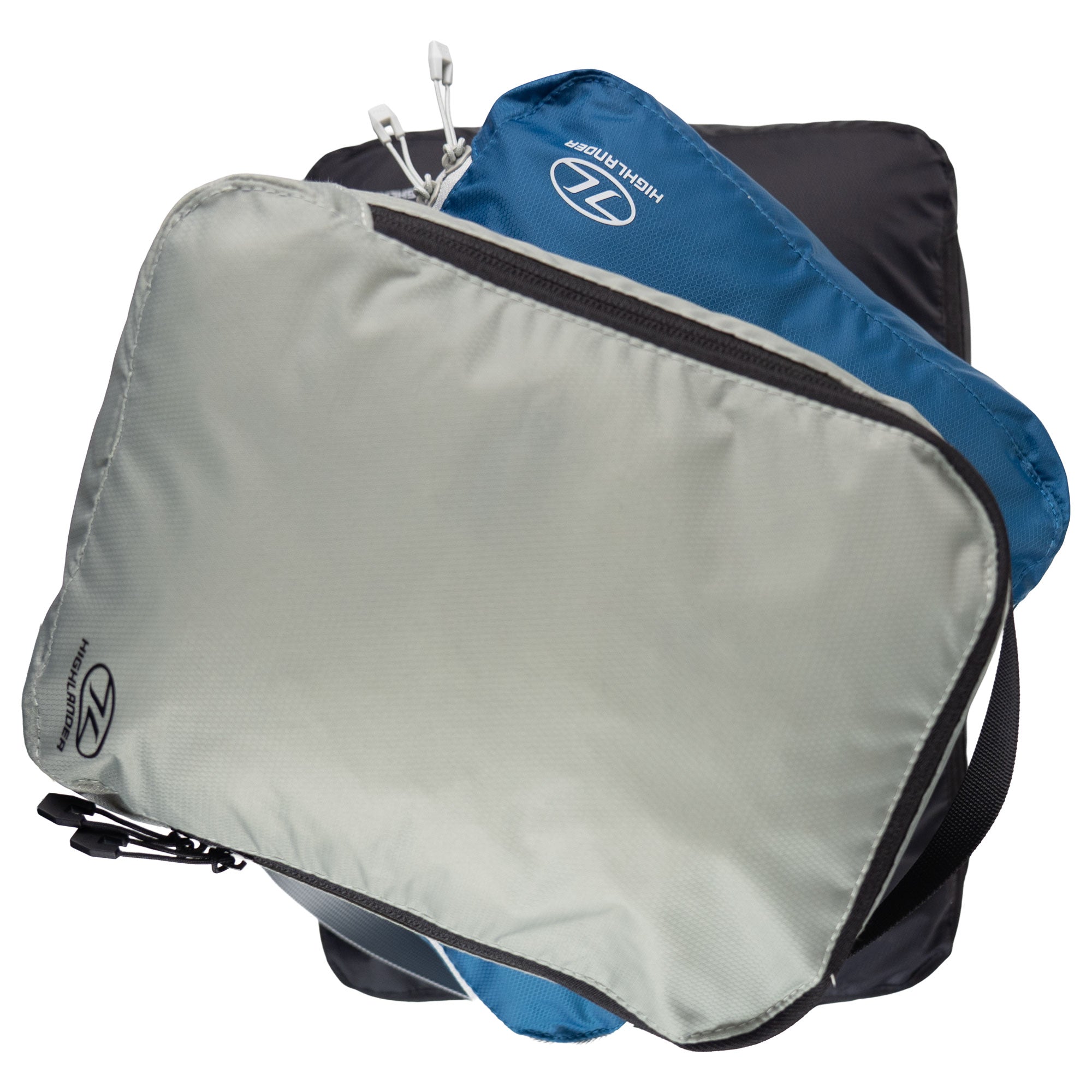 Highlander Compakta set 3 cubi organizzatori valigia leggeri