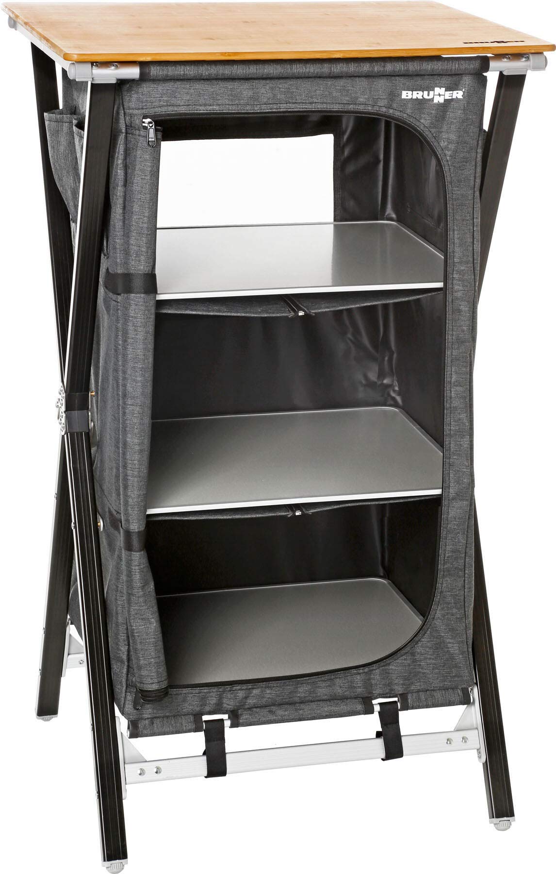 Brunner Mercury Cross Square LS mobile campeggio 3 ripiani
