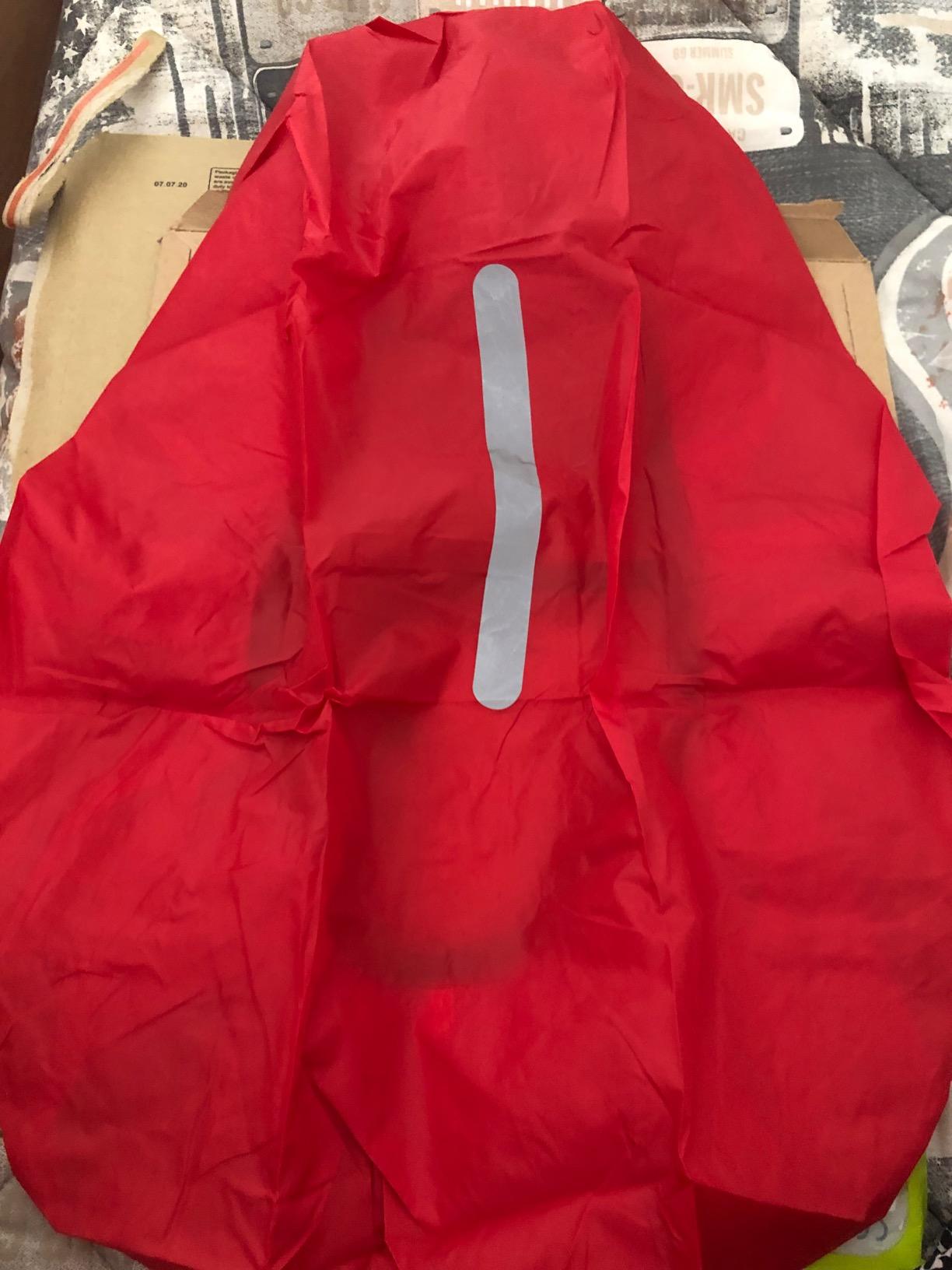 LAMA Coprizaino Antipioggia L 41-55L Nero Blu nylon