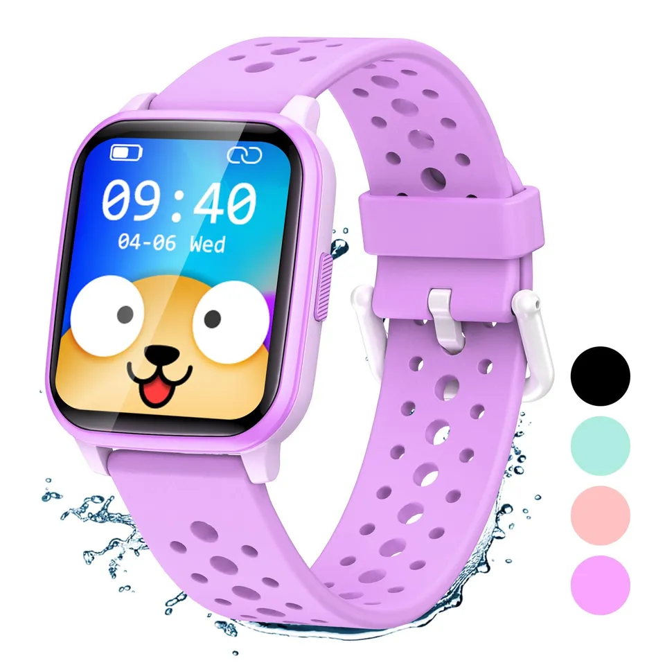 LAMA smartwatch bambini 1,4 pollici viola IP68