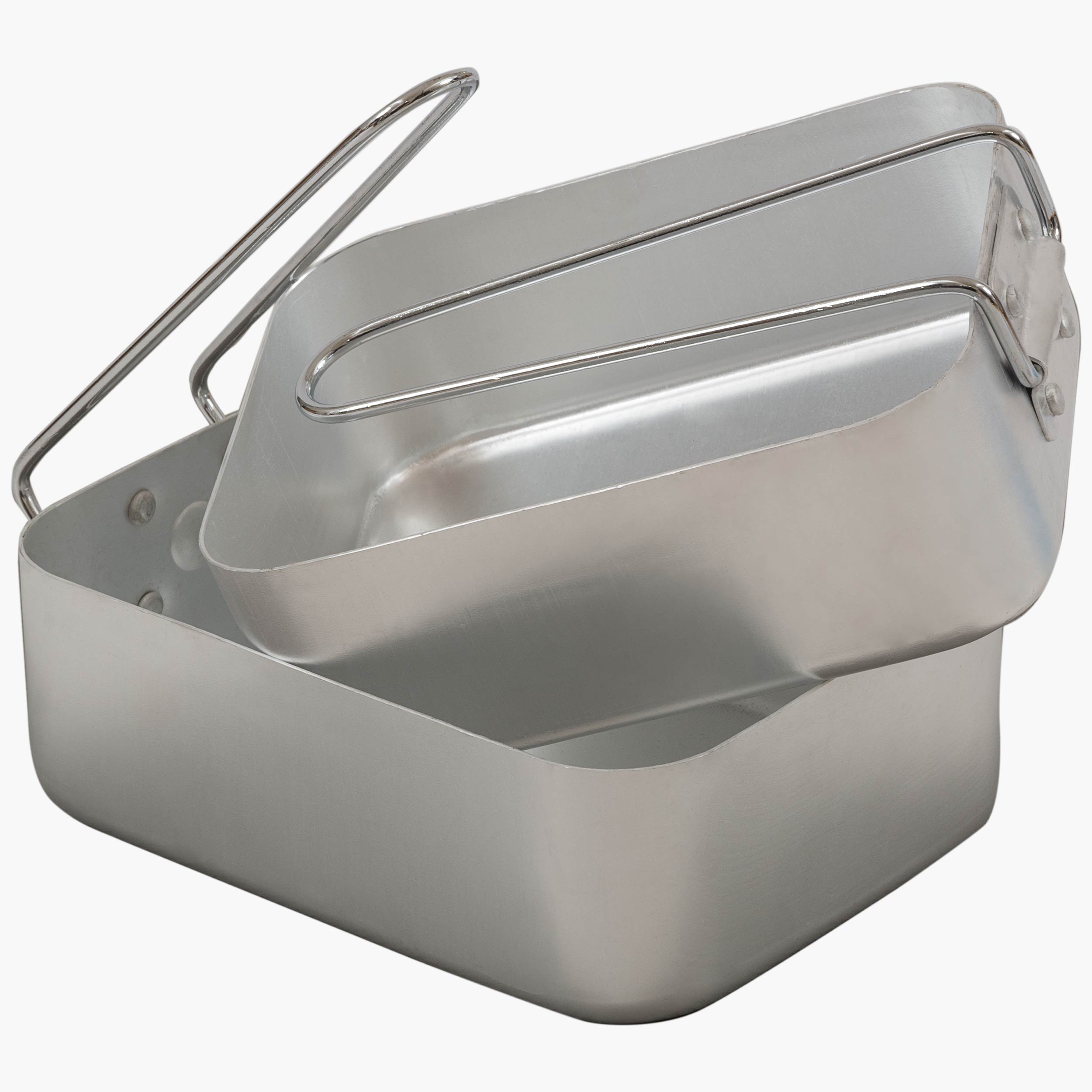 Highlander Mess Tins gavetta alluminio 2 pezzi