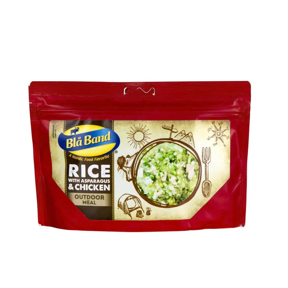 Blå Band Rice Asparagus Chicken pasto liofilizzato