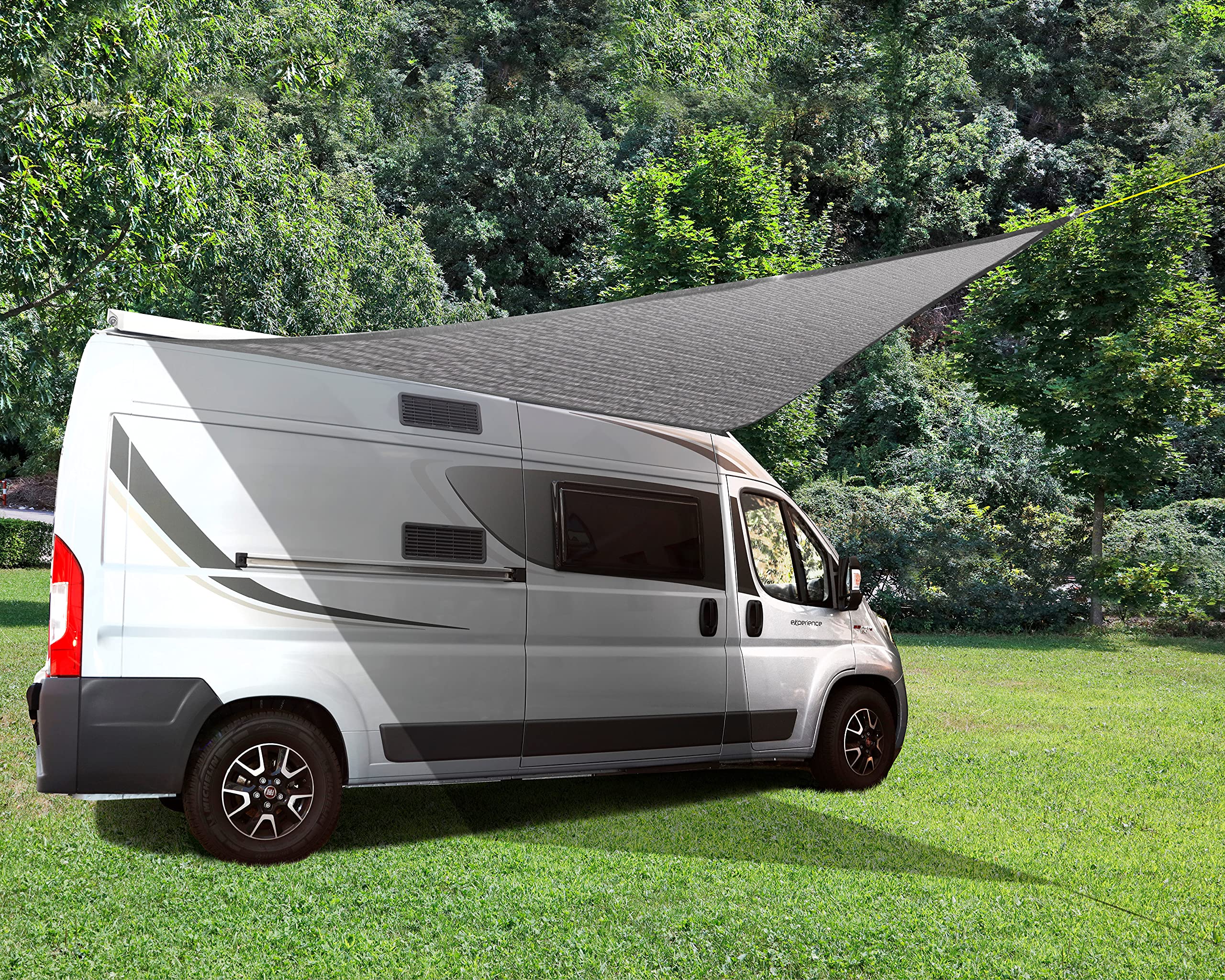 Brunner Deflector Triangle tendalino parasole 360 cm grigio