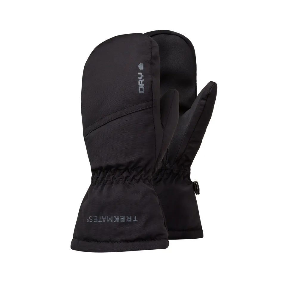 TREKMATES Beacon DRY Muffole bimbo Black impermeabili