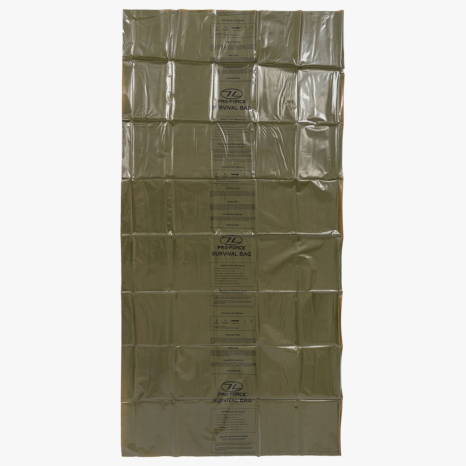 Highlander Survival Emergency sacco emergenza arancione anti ipotermia