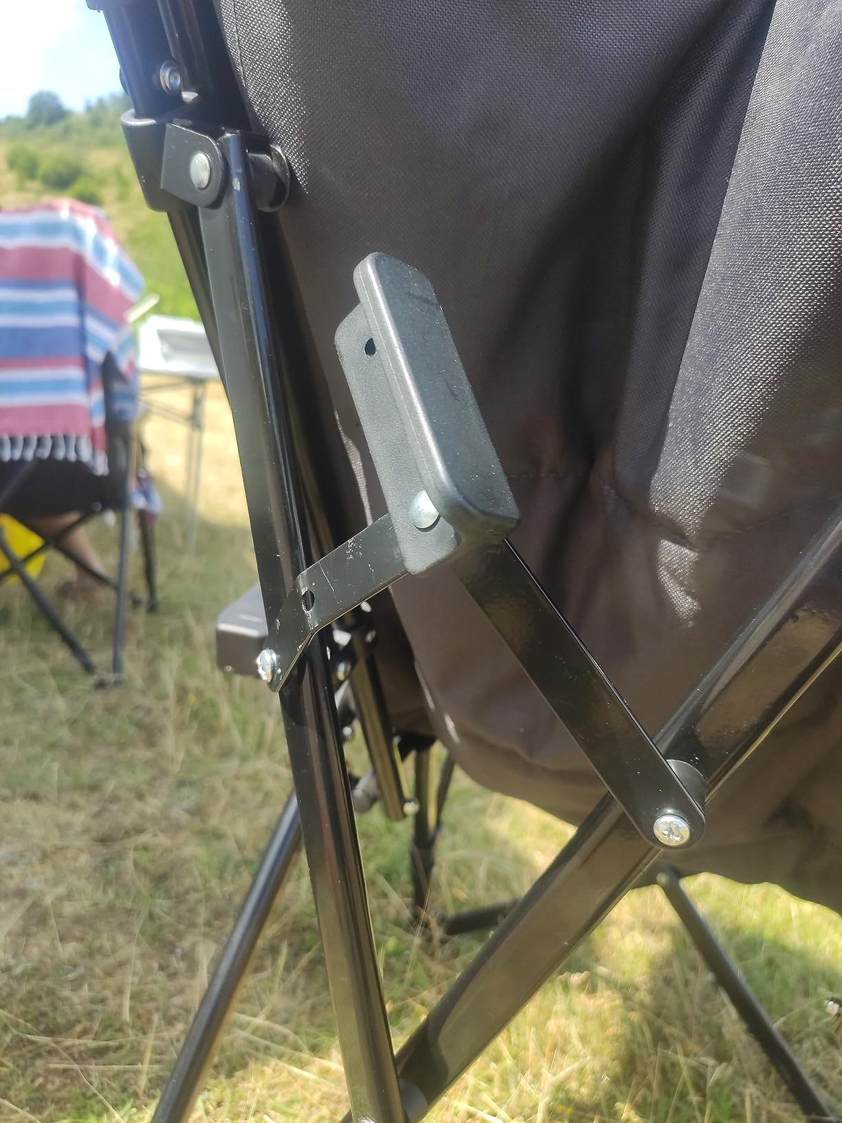 Brunner Raptor Recliner sedia campeggio acciaio 120 kg