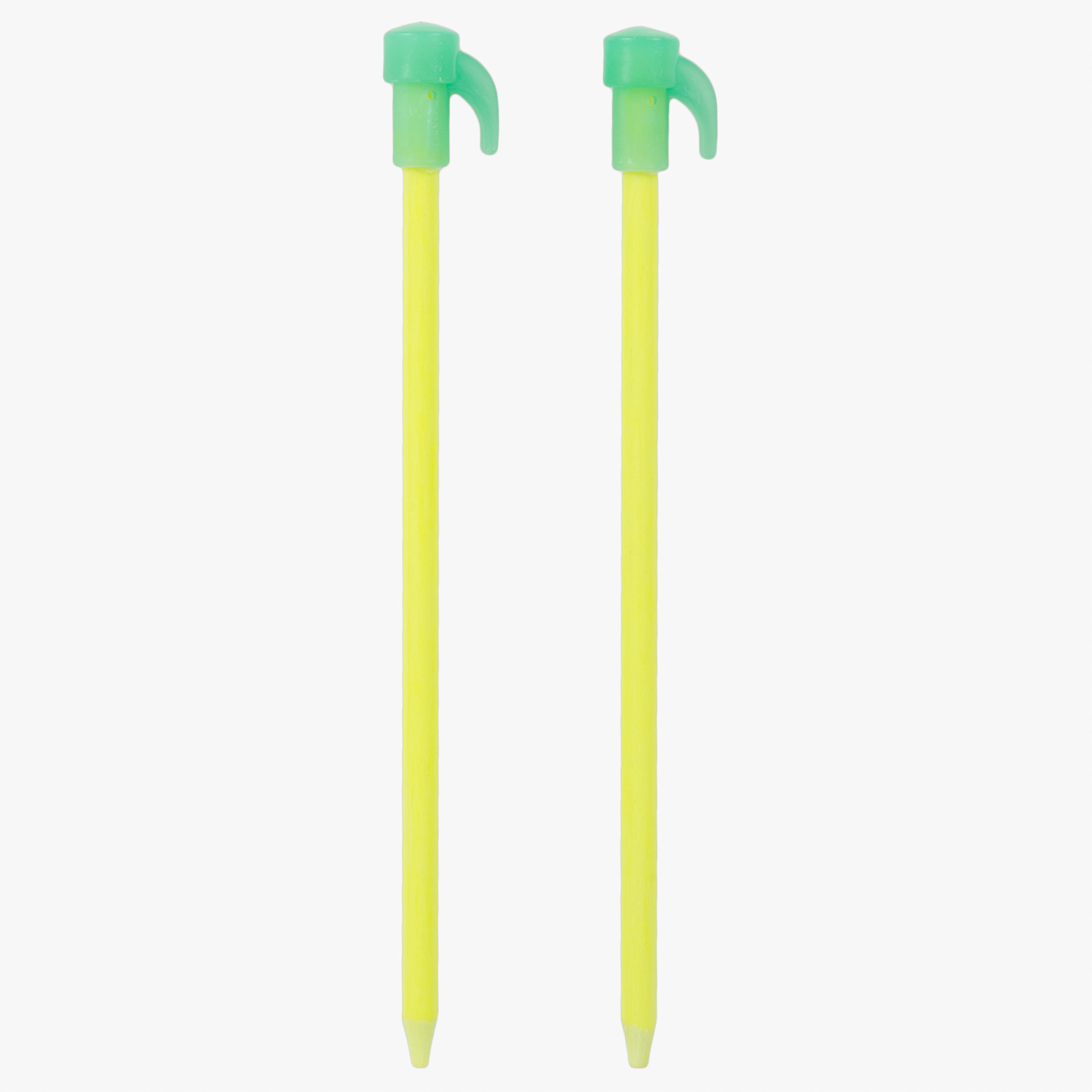 Highlander Fluorescent picchetti tenda 20cm 6 pezzi gialli