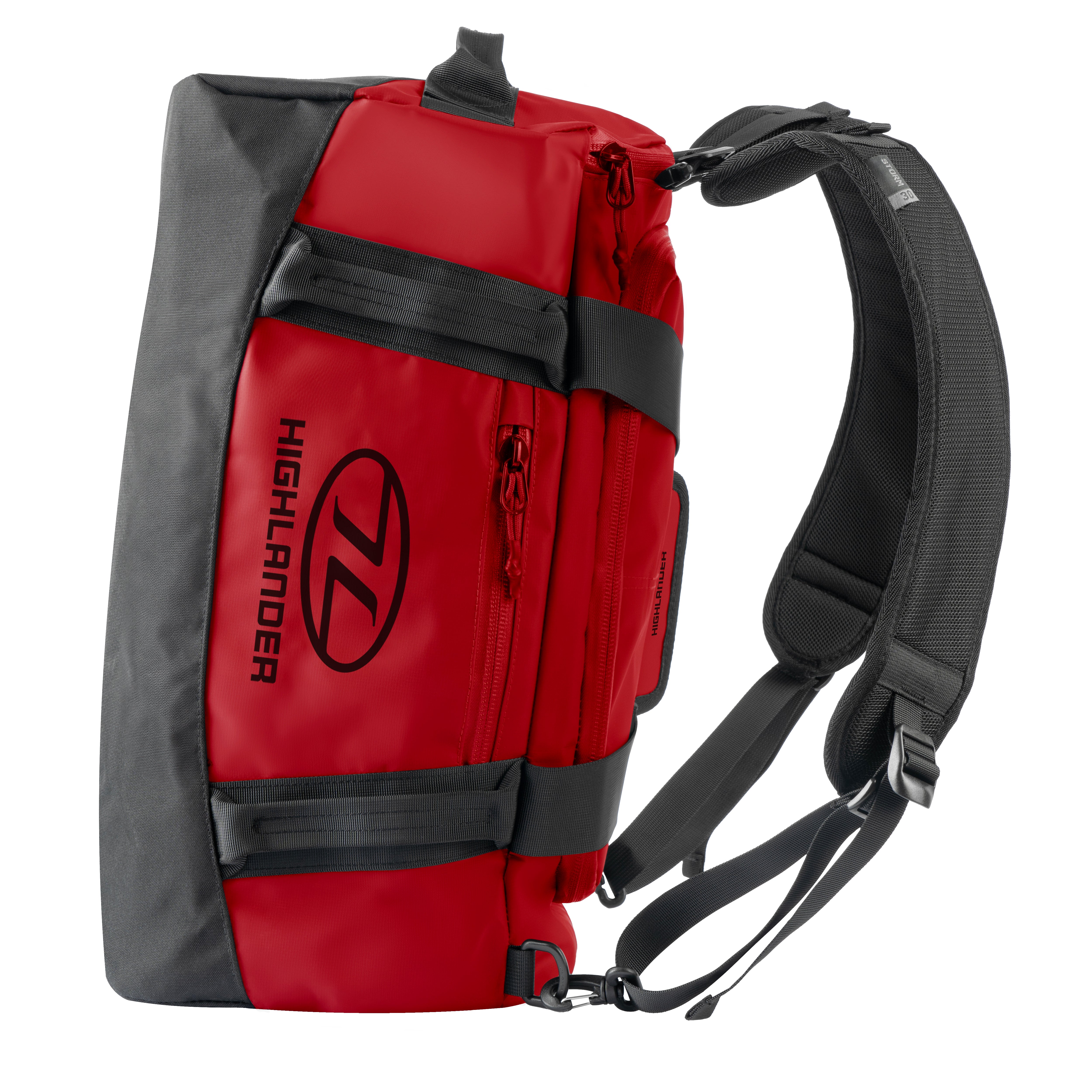 Highlander Survival Hauler 30L borsone nero impermeabile