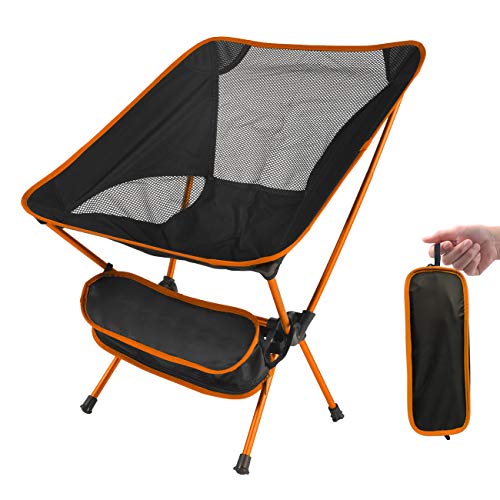 LAMA sedia da campeggio pieghevole arancione 900 g