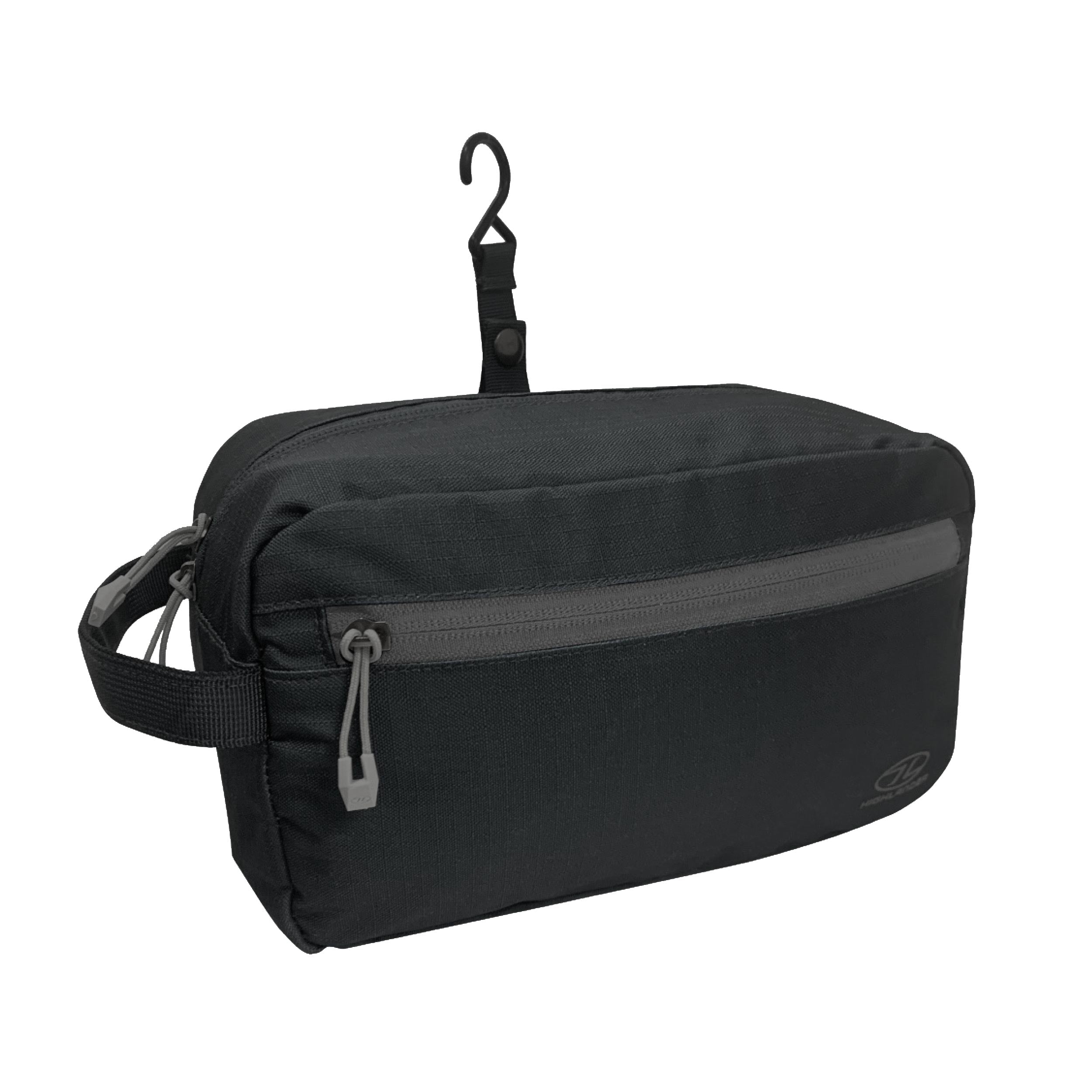 Highlander Sancho beauty case viaggio nero appendibile