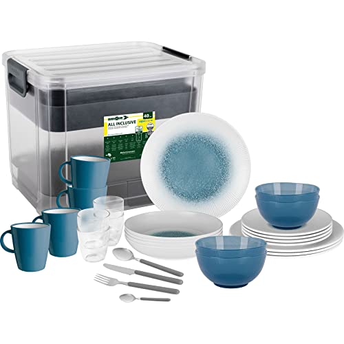 Brunner All Inclusive VIP Meteore set piatti melamina 40 pz