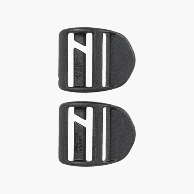 Highlander Survival Tension Lock 25mm fibbia nera 25 mm