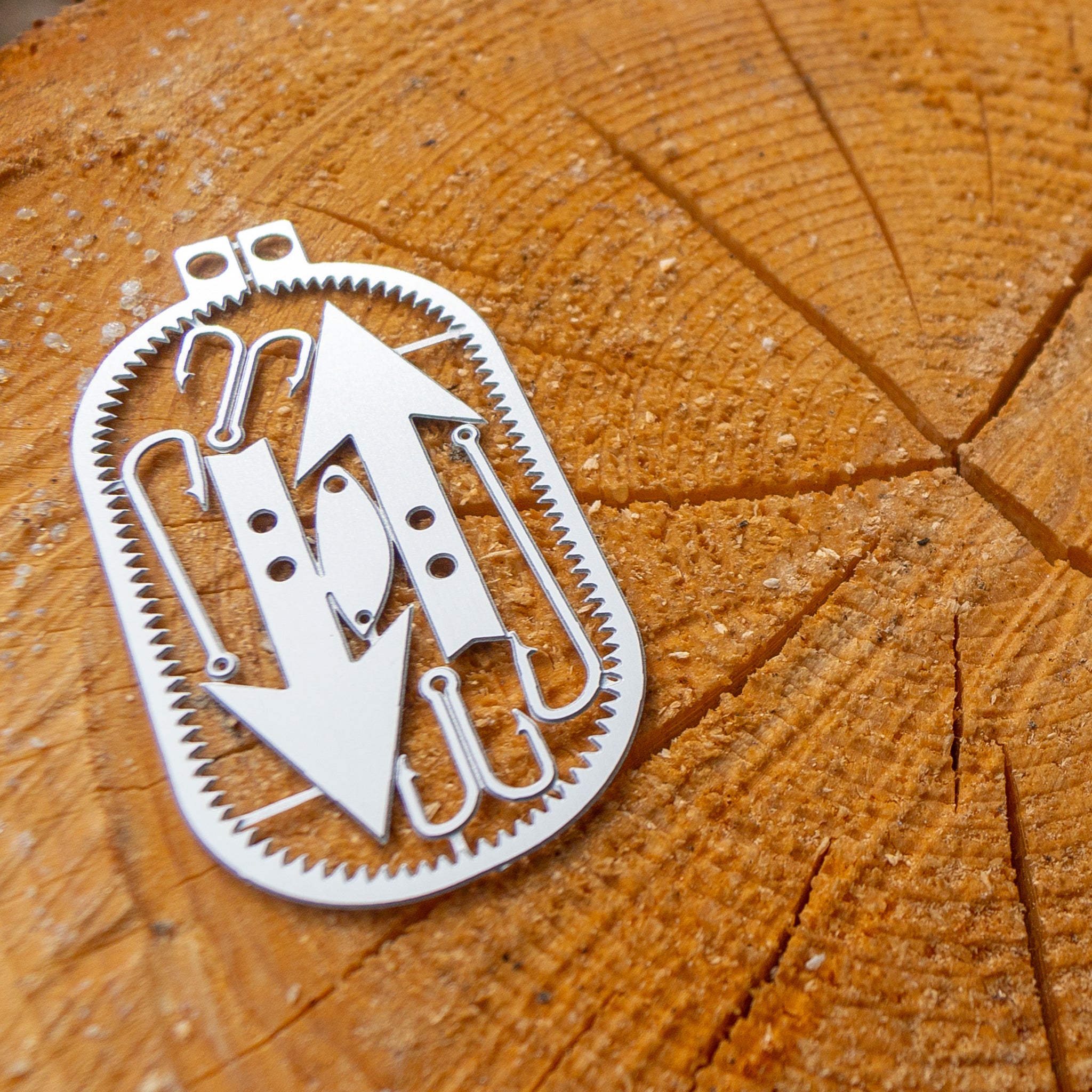 Readyman Dog Tag carta sopravvivenza acciaio