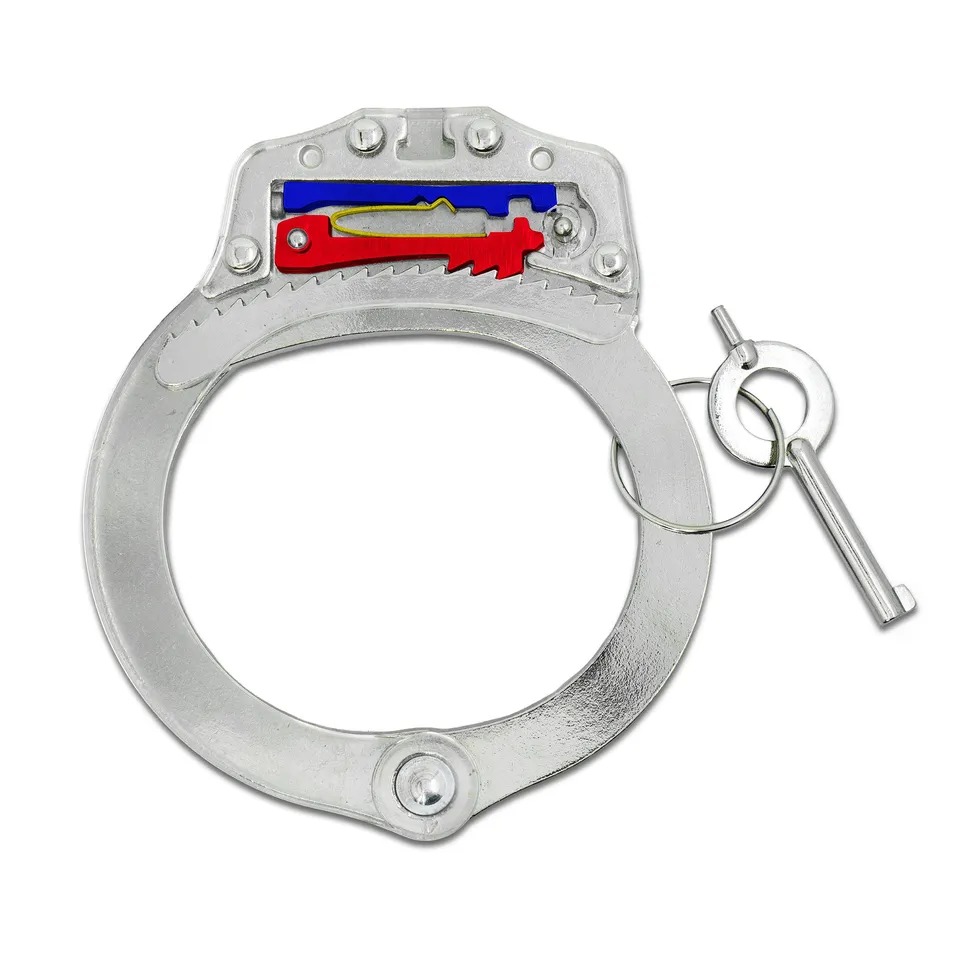 Readyman Acrylic Training Handcuffs manette trasparenti