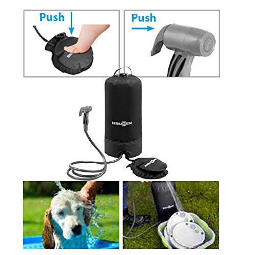 Brunner Splash doccia a pressione 15 L con pompa