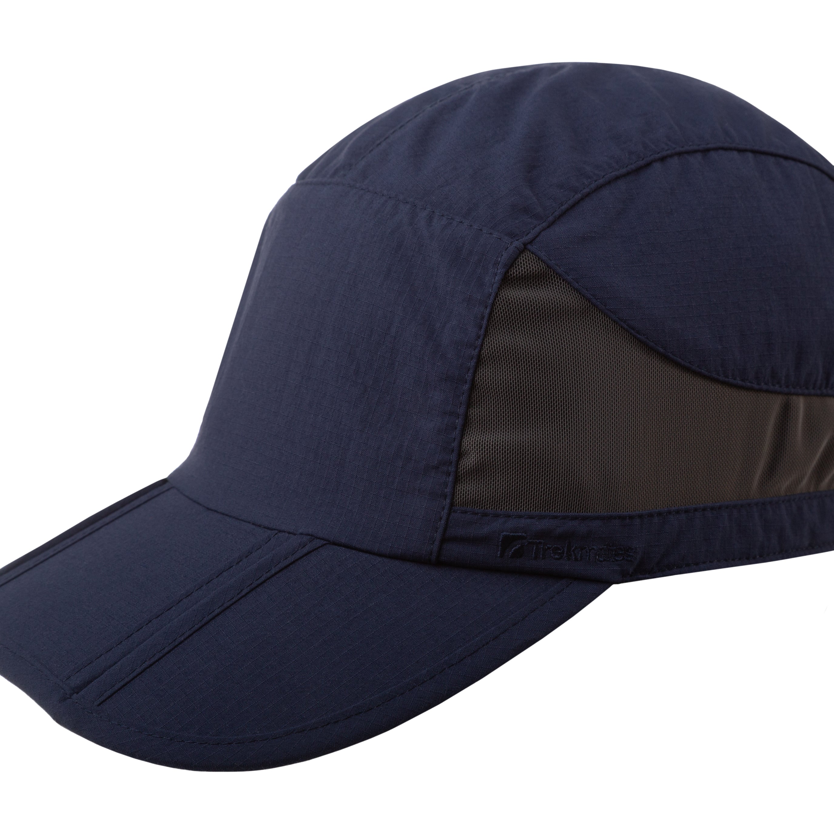 Trekmates Flare cappellino blu S/M UPF 40+