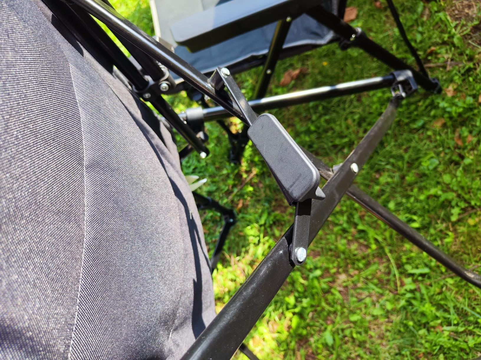 Brunner Raptor Recliner sedia campeggio acciaio 120 kg