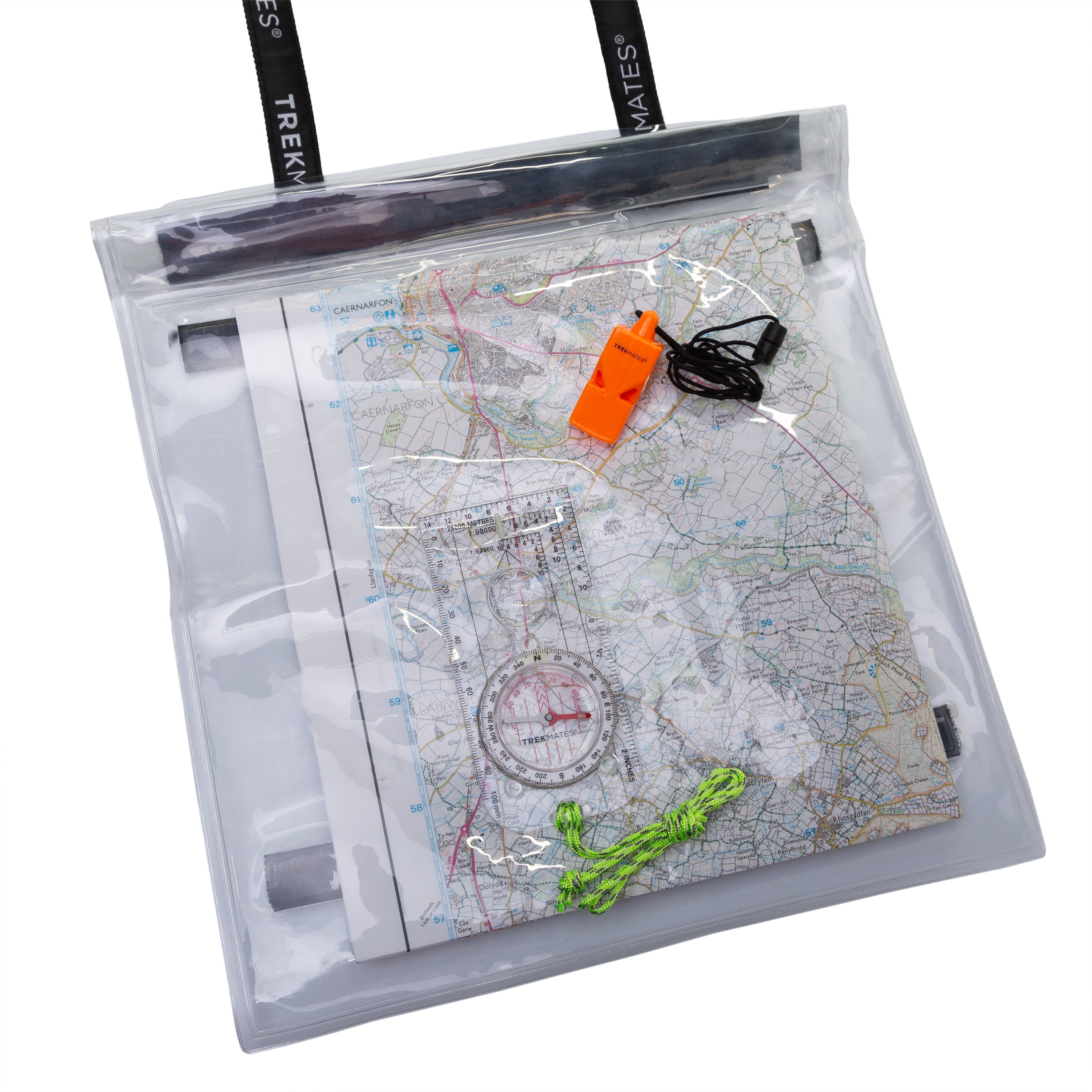 Trekmates Dry Map Case Set portacartine impermeabile trasparente