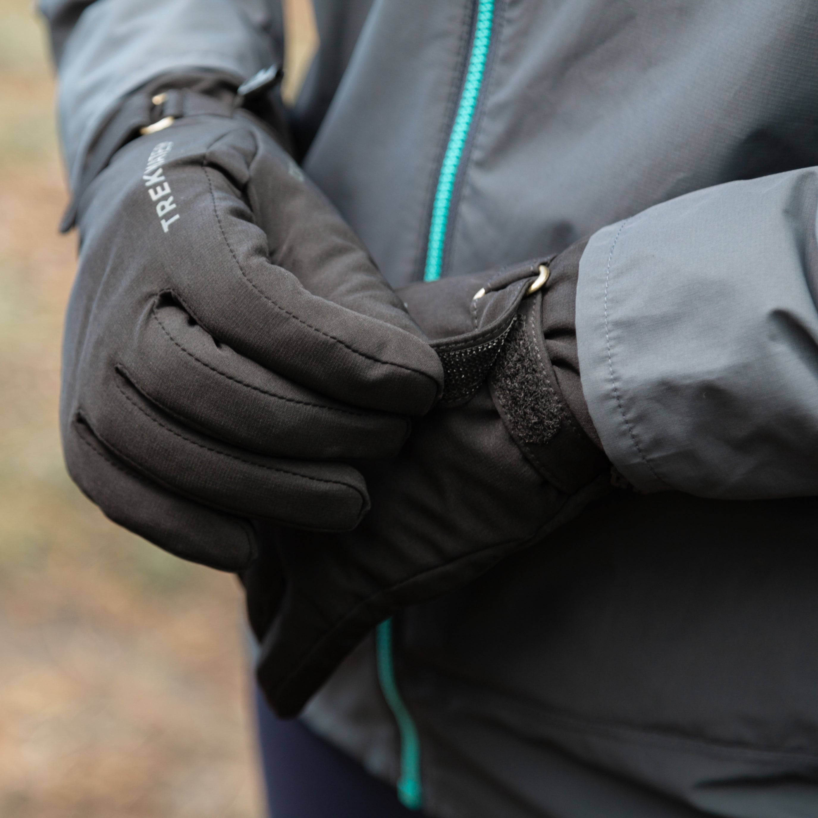TREKMATES Milldale DRY Guanti donna Black impermeabili