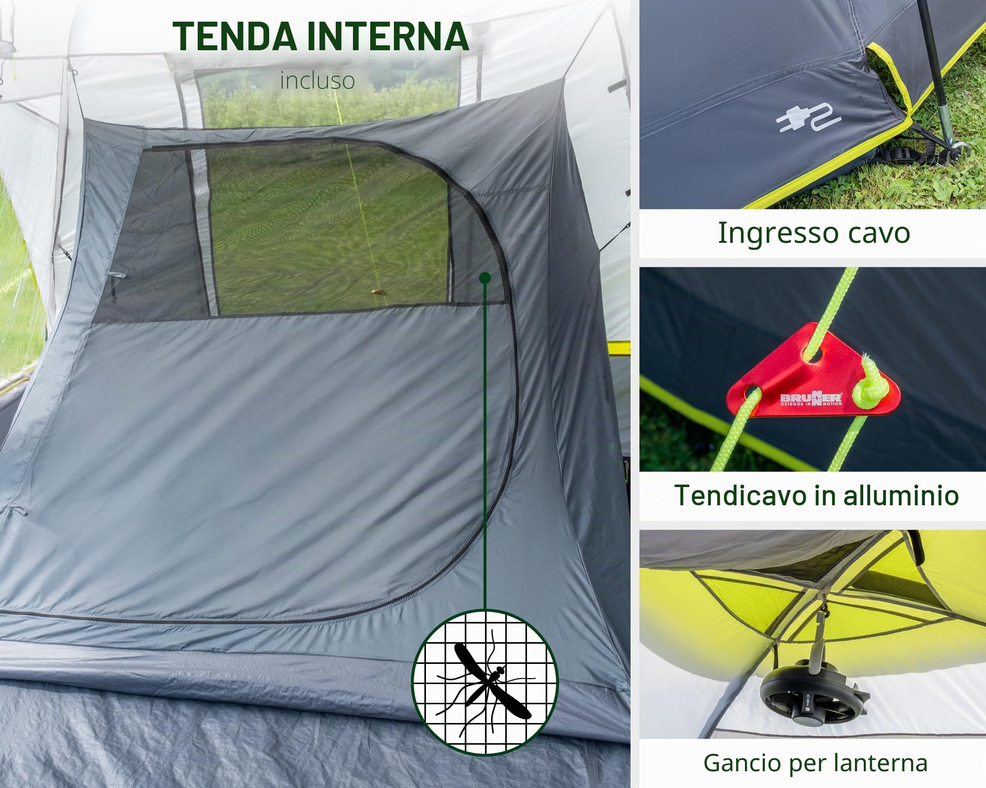Brunner Rambler tenda van drive-away 350x260 cm