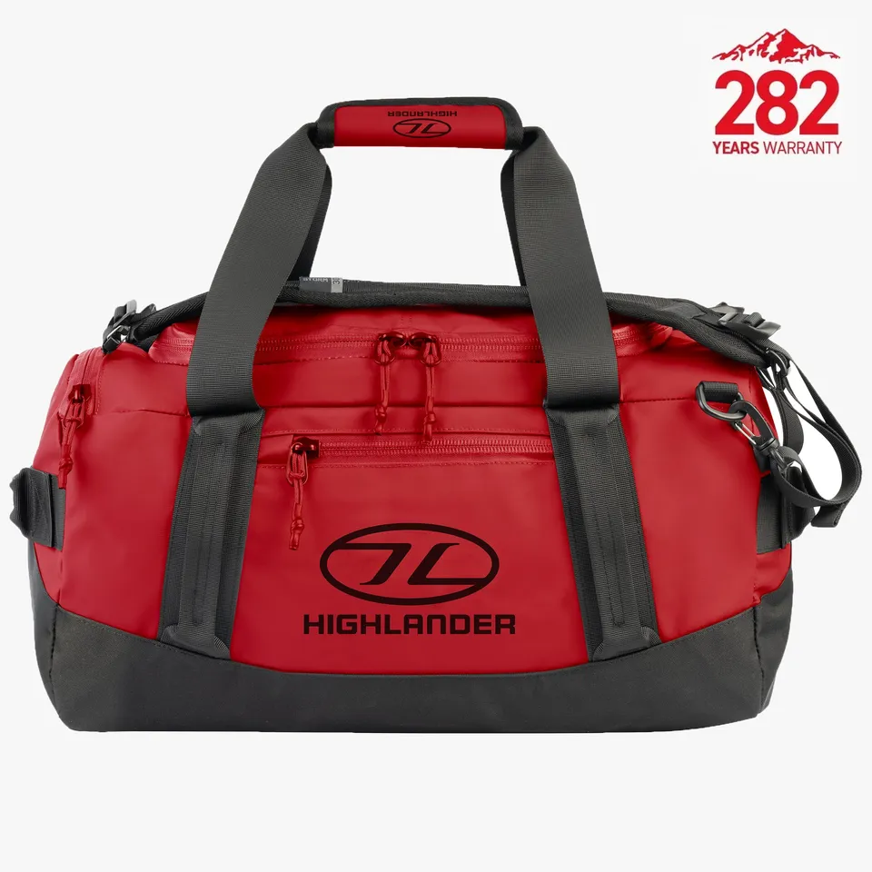 Highlander Survival Hauler 30L borsone nero impermeabile