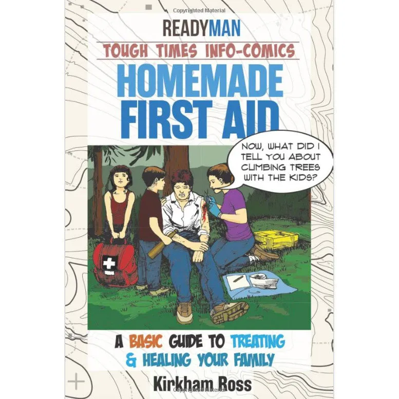 Readyman Homemade First Aid fumetto primo soccorso emergenza
