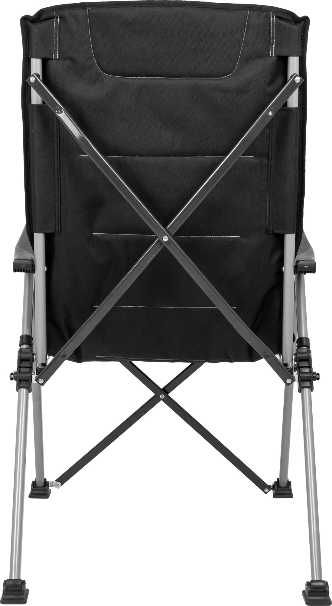 Brunner Raptor Highback sedia campeggio grigio nero 120 kg