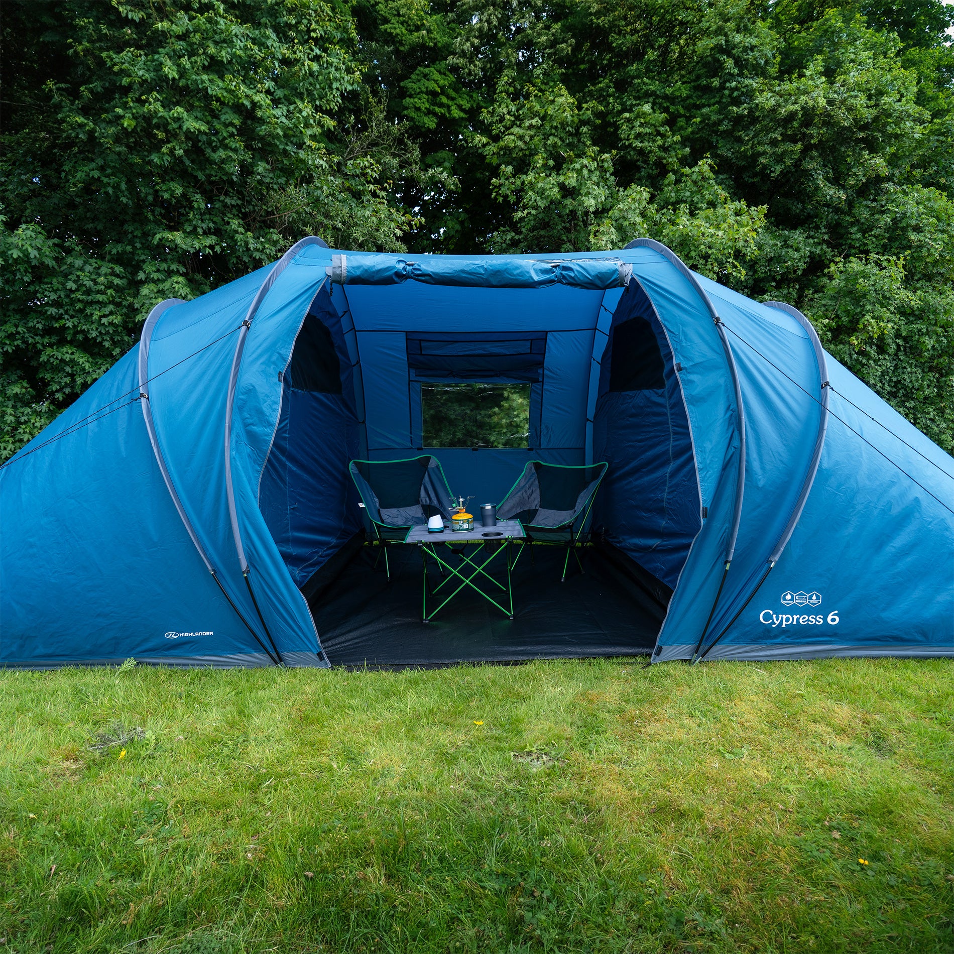 Highlander Cypress 6 tenda campeggio 6 posti 3000mm