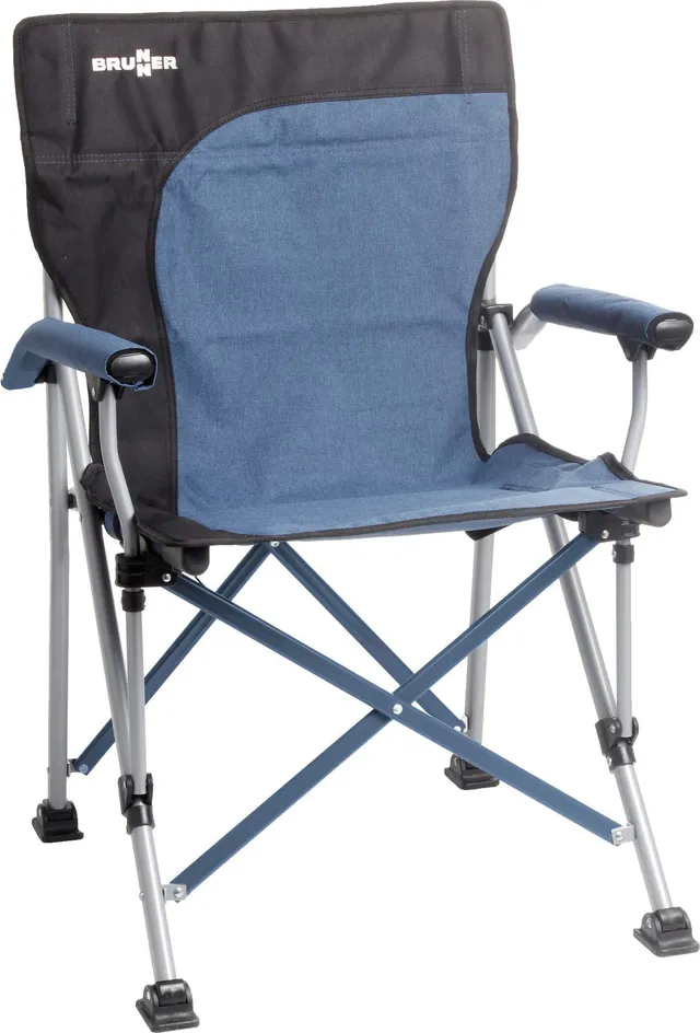 Brunner Raptor 0404054N.C05 sedia pieghevole nero blu acciaio